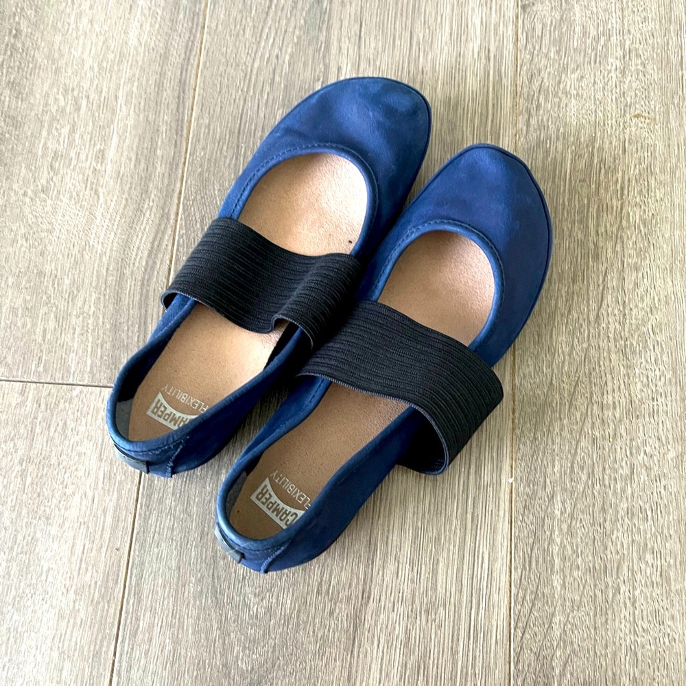 Navy Blue Women’s Camper Ballet Flats size 38